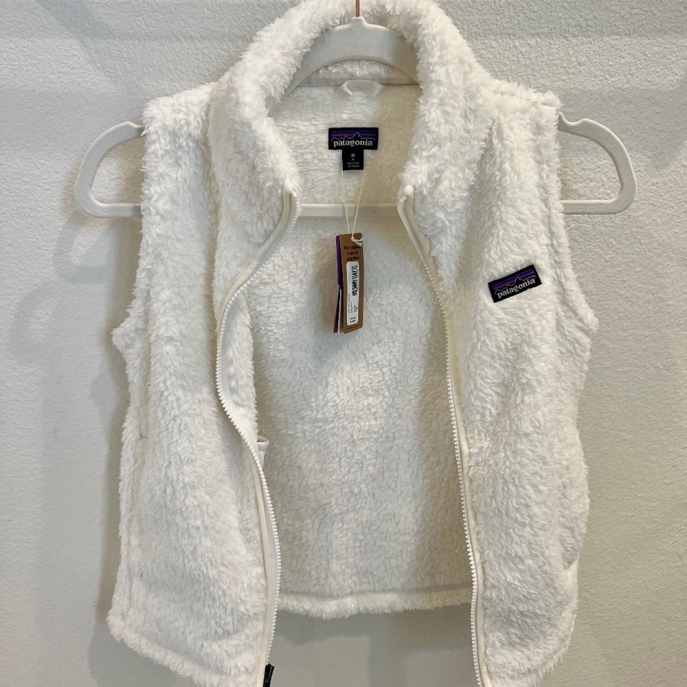 Pantagonia Girls' Fleece Vest, Size: M (9-10Y)